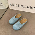 Women's Summer Niche Hand-woven Openwork Closed-Toe Sandals