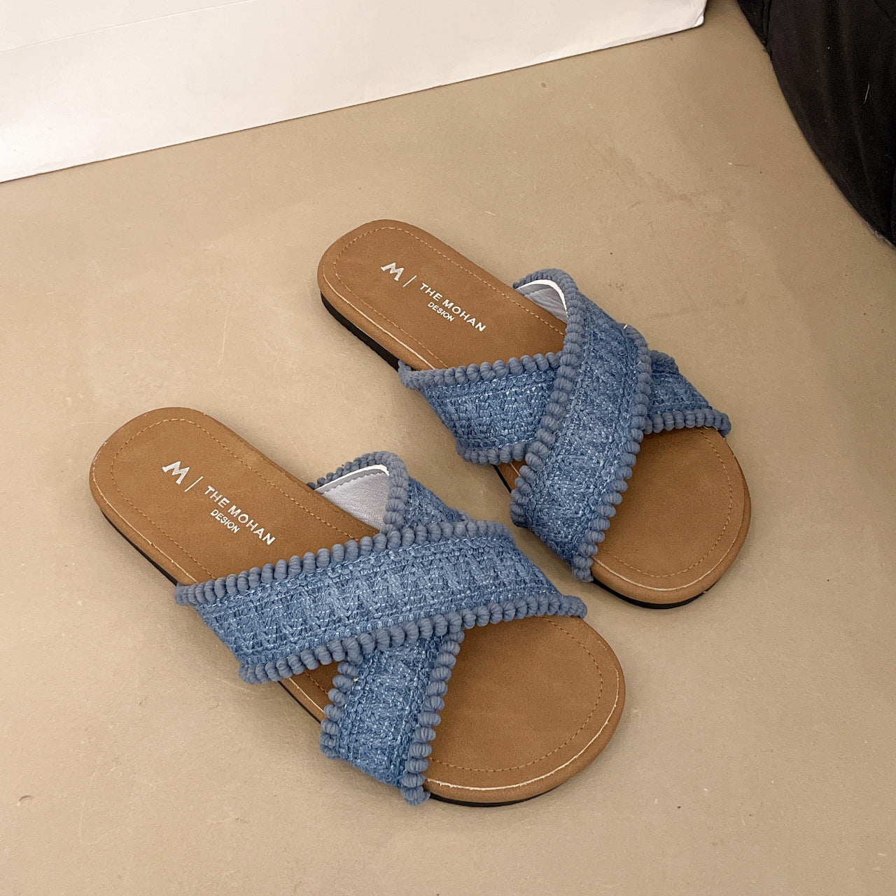 2026 New Style Versatile Hand-woven Cross-over Sandals for Women, Summer