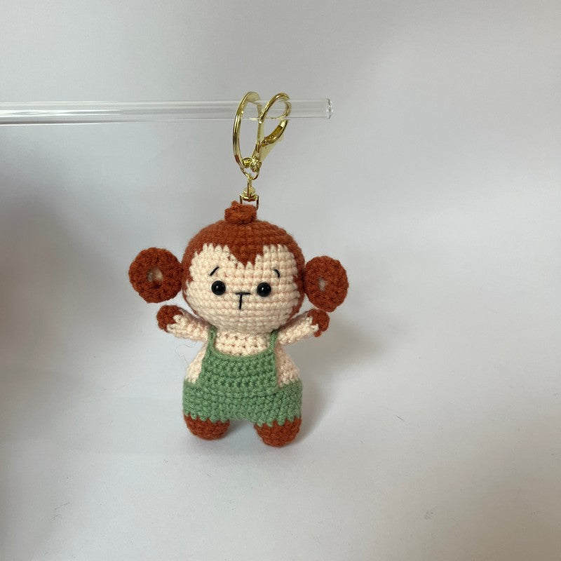 Chinese Zodiac Hand-knitted Wool Animal Keychain