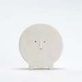 Smiling Round Face Vase Creative Handmade Ceramic Ornament