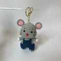 Chinese Zodiac Hand-knitted Wool Animal Keychain