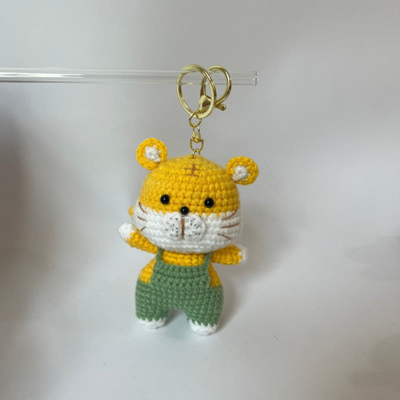 Chinese Zodiac Hand-knitted Wool Animal Keychain