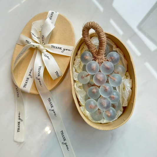 Handmade grape-shaped soap 🍇 / Comes with a beautiful gift box