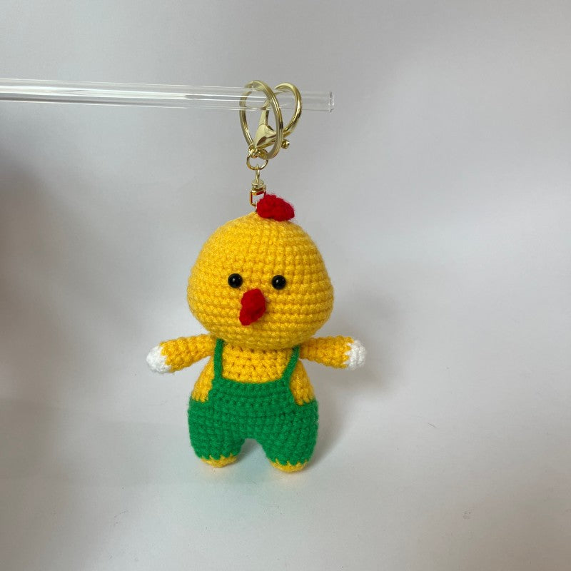 Chinese Zodiac Hand-knitted Wool Animal Keychain