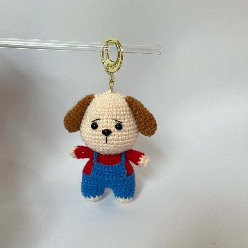 Chinese Zodiac Hand-knitted Wool Animal Keychain