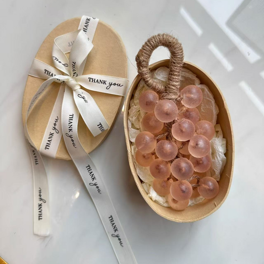 Handmade grape-shaped soap 🍇 / Comes with a beautiful gift box