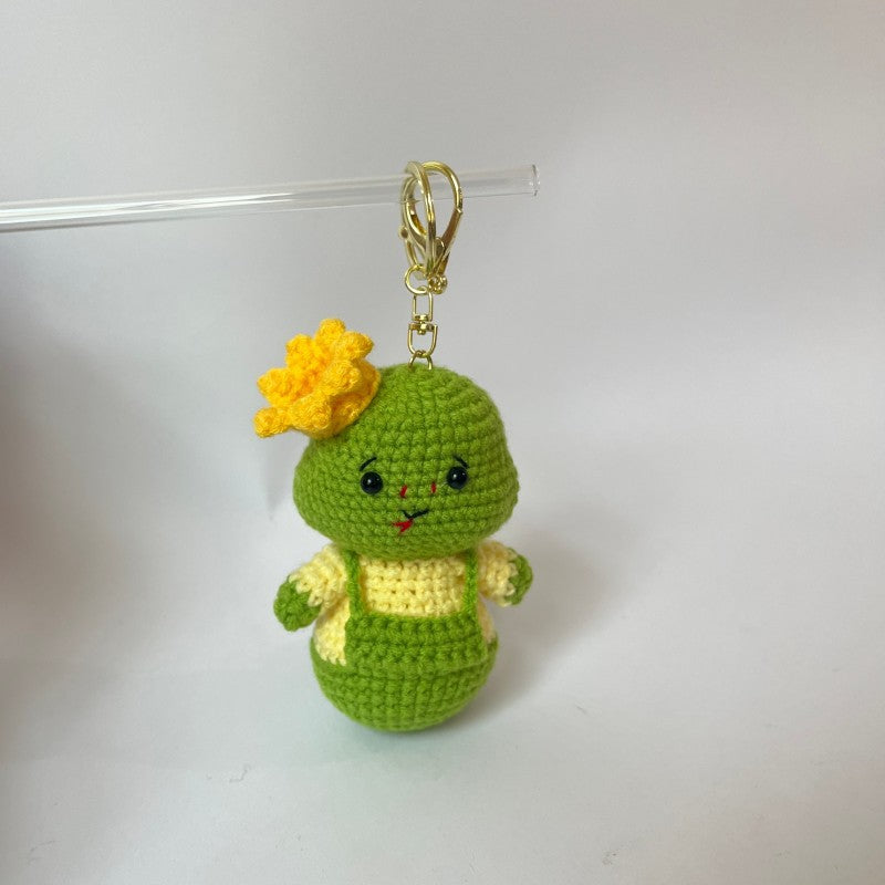 Chinese Zodiac Hand-knitted Wool Animal Keychain